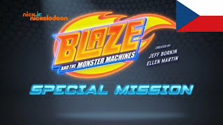 Blaze And The Monster Machines Special Mission intro Theme Song in Czech  en Checo  Čeština [upl. by Ankney]