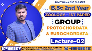 Lt02 Group  Protochordata amp Euchordata  Zoology 1st Paper  BSc2nd Year [upl. by Burley]