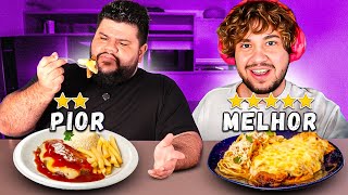 Filé à Parmegiana Melhor Avaliado VS Pior Avaliado  React Thiago Quatroque [upl. by Terri899]