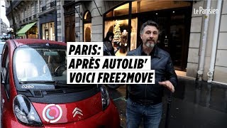 Autopartage à Paris  après Autolib voici Free2Move [upl. by Siva]