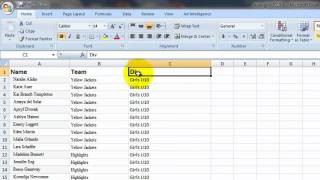 Corel Print Merge  Preparing Excel Text file [upl. by Nevanod193]