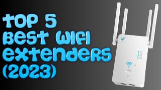 TOP 5 BEST WIFI EXTENDERS 2023 Expand Your WiFi Coverage [upl. by Acker]