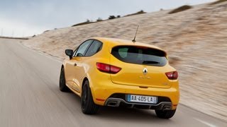 Essai Nouvelle Clio RS 200 EDC par RENAULT TV [upl. by Lavella739]