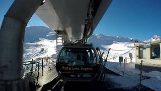 Switzerland  Highest Gondola amp Cablecar in Europe  Zermatt to Klein Matterhorn  3883m [upl. by Noisla662]