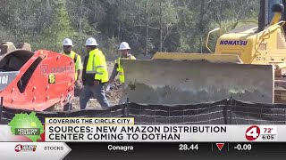 Sources Amazon distribution center coming to Dothan [upl. by Einnor]