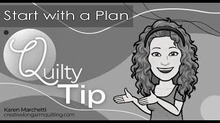 Quilty Tip  Start with a Plan [upl. by Thomasine]