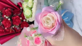 DIY Satin Ribbon Rose Flower 🥀 Tutorial  How To Make Flowers Out Of Ribbon Without Sewing [upl. by Tlok]