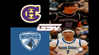 Hickman vs Father Tolton Aaron Rowes Mizzou Commit RETURN GAME  Columbia Showdown basketball [upl. by Aizan262]