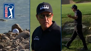 Phil Mickelson hangs 10 ties second highest TOUR score at Valero [upl. by Meean]