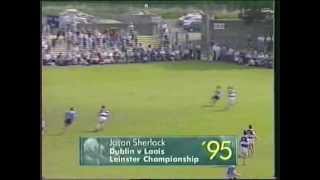 Bootless Jason Sherlock Goal v Laois 1995 Leinster SFC [upl. by Richter]