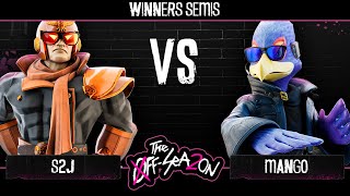 The Off Season 2  Winners Semis  BC  S2J Captain Falcon VS C9  Mang0 Falco  SSBM [upl. by Aika]