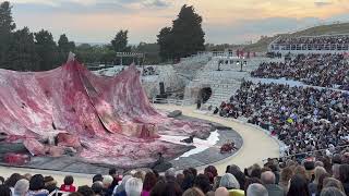 Teatro Greco di Siracusa stagione classica 2024 lAiace di Sofocle [upl. by Tahpos483]