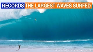 BIGGEST WAVES EVER SURFED IN HISTORY  LAS OLAS MÁS GRANDES JAMÁS SURFEADAS [upl. by Firehs740]