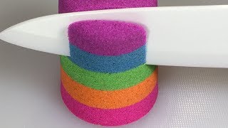 Satisfying Kinetic Sand Cutting Compilation 7 [upl. by Vharat983]