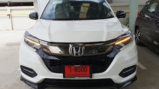 Honda HRV 2019 18 RS ราคา 1119000 บาท [upl. by Tempa]