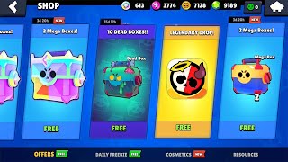 UPDATE COMING IS HERE 😱🔥LEGENDARY FREE GIFTS BRAWL STARS NEW UPDATE [upl. by Odarbil]