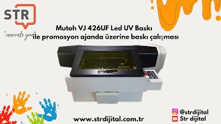 Mutoh VJ 426UF Led UV Baskı Makinesi [upl. by Harmaning]