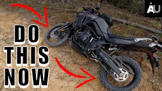 The BEST mod for the 2024 Honda Transalp XL750 DO THIS NOW [upl. by Karlin]