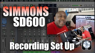 How To Record Simmons SD600 Drums in Logic Pro X Multiple Channels [upl. by Azne218]