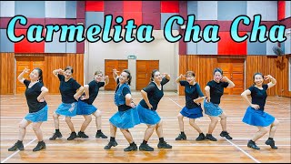 Carmelita Cha Cha  Line Dance  Demo amp Back View Walkthrough [upl. by Eenitsed444]