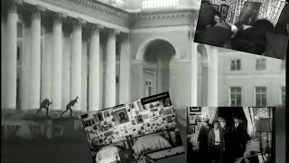 Rare early footage of the Alexander Palace interiors [upl. by Vtarj747]