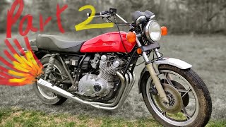 Barn Find Classic Motorcycle Suzuki GS1000  Part 2 mirchiboyz suzuki [upl. by Werdnaed327]