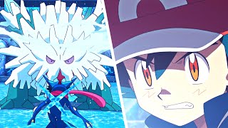 Ash vs Wulfric Rematch  8th Kalos Gym Battle  Pokemon AMV [upl. by Nilrak]