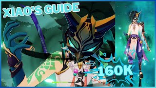 Xiaos Guide amp Best Build  Talents Weapons Artifacts amp Teams  Genshin Impact [upl. by Annoel]