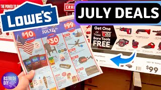 Lowes July Tool Deals YOU Should Buy [upl. by Dera]