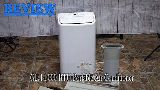 GE 14000 BTU Portable AC Unit Review  Watch before ordering [upl. by Nerrawed]