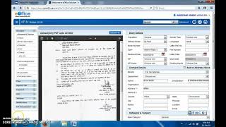 Video 5  eOfficeWhat are Receipts  Browse and Diarise Create Send Open etc options   English [upl. by Mercie]