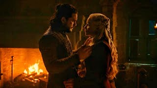 GOT S8Ep04 Daenerys and Jon snow Scene [upl. by Waldack209]