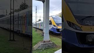 Impuls KMŁ Os Nowy Sącz  Jasło train kolej trainspotting pkp railway automobile rail pociag [upl. by Louella437]