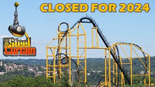 Steel Curtain Closed for 2024  Why is it Closed and What is Happening to the Ride [upl. by Aileve319]