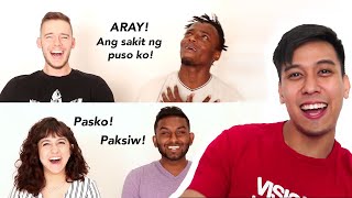 AMERICANS SPEAKING FILIPINO TAGALOG Part 2 [upl. by Ard]