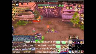 Atlantica Online TBS mission Troys Last Battle solo run in squad mode 24 [upl. by Leone]