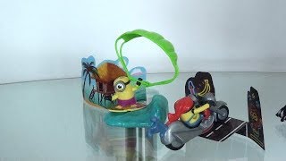 Minions Kinder surprise maxi eggs unboxing [upl. by Short]