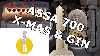 63 Assa 700 XMas amp Gin Pins Picked Gutted amp Explained [upl. by Melicent]