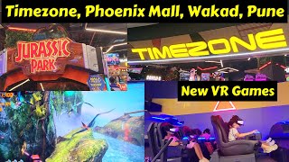 Timezone Games at New Phoenix Mall Wakad Pune  VR Adventure Games  Mall of the Millennium [upl. by Friedland]