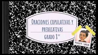 Oraciones copulativas y predicativas [upl. by Kcirddor954]