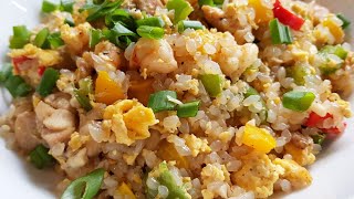 HOW TO MAKE LOW CARB FRIED RICE IN 10 MINUTES [upl. by Britta]