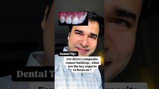 Composite Veneers Tip dentistry dentalveneers dentalveneer aestheticdentistry cosmeticdentist [upl. by Radman]