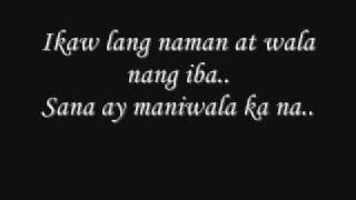 Ikaw lang by Chad Borja w lyrics [upl. by Emearg]