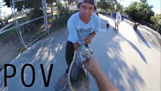 First Time at the Skatepark  POV [upl. by Caasi]