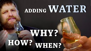 Adding Water to Whiskey  Dilution of Whiskey EXPLAINED [upl. by Eilyak]