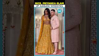 Nick Jonas And Priyanka Chopra Dazzle At Ambani Wedding In Glamorous Style [upl. by Yoshi264]