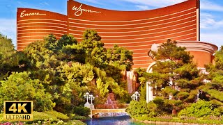 4K Wynn and Encore Hotel Las Vegas 2024 Walking Tour  Luxury Shops [upl. by Yaffit607]