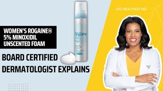 WOMENS Rogaine® 5 Minoxidil Topical Aerosol Foam [upl. by Chic]