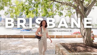 First few days in Australia  Explore Brisbane with me vlog  Moving to Australia [upl. by Yllatan337]