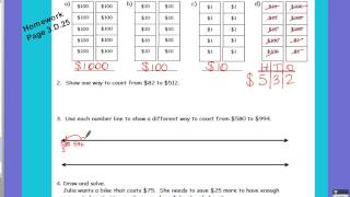 Grade 2 Module 3 Lesson 9 HW [upl. by Gereld238]